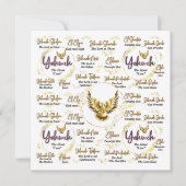 Carte de vœux Yahweh (Devant)