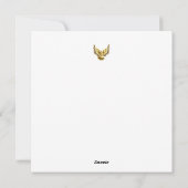 Carte de vœux Yahweh (Dos)