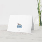 Carte de voeux Yoga Kittens (Dos)
