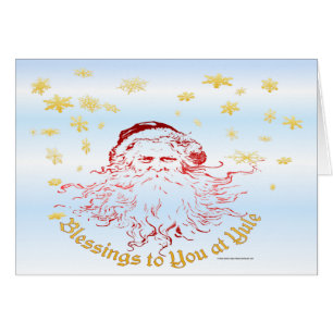 Carte de voeux Yule Blessings