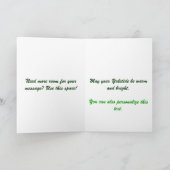 Carte de voeux Yule Puppy (Intérieur)