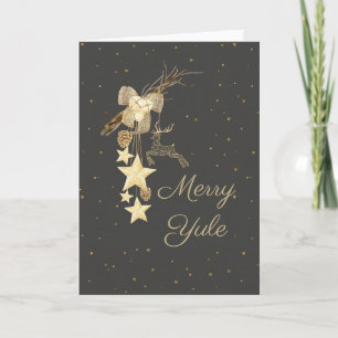 Carte de voeux Yule Sabbat