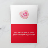 Carte de voeux Yummy Hearts (Intérieur)