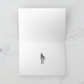 Carte de voeux Zebras (Intérieur)