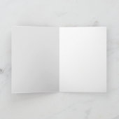 Carte de voeux Zen noir rouge (Intérieur)