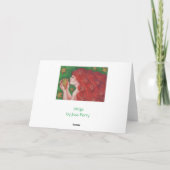 Carte de voeux Zodiac Virgo (Dos)