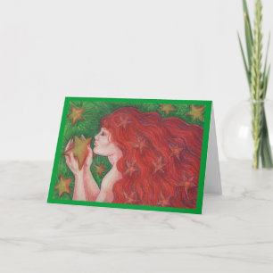 Carte de voeux Zodiac Virgo