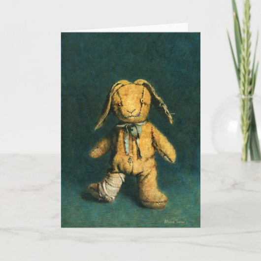 Carte de voeux Zombie Bunny (Devant)