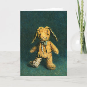 Carte de voeux Zombie Bunny