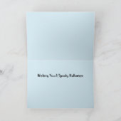 Carte de voeux Zombie Halloween (Intérieur)