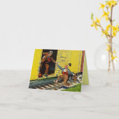 Carte de voiture-boîte de train en ligne libre (Fleur jaune)