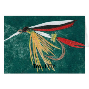 Carte de vol classique truite "truite fin"