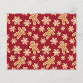 Carte de vote bulletin de vote Noël Cookie Exchang (Dos)