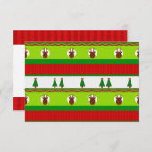 Carte de vote pour un pull de Noël moche (Devant / Derrière)