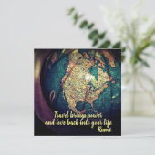 Carte de voyage (Debout devant)