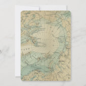 Carte de voyage Baby shower Aventure Globe Invitat (Dos)