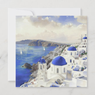 Carte de voyage Blue Dome