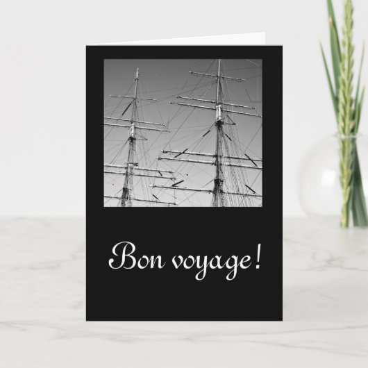 Carte de voyage Bon (Devant)