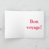 carte de voyage bon (Intérieur)