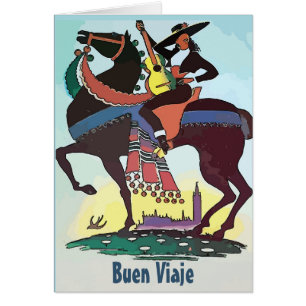 Carte de voyage Buen viaje