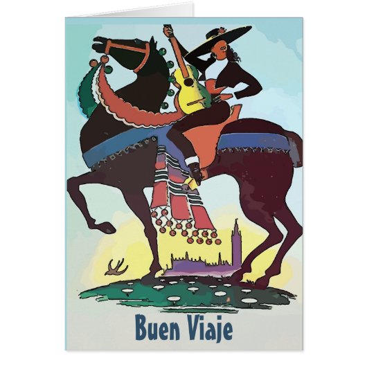Carte de voyage Buen viaje (Devant)