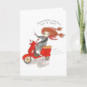 Carte de voyage de fève (Devant)