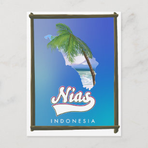 carte de voyage de l'île de Sumba en Indonésie