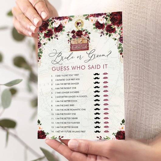 Carte de voyage de mariée ou de chambre Fête des m