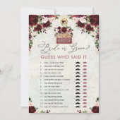 Carte de voyage de mariée ou de chambre Fête des m (Devant)