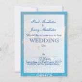 Carte de voyage de Mykonos Grèce (Devant)