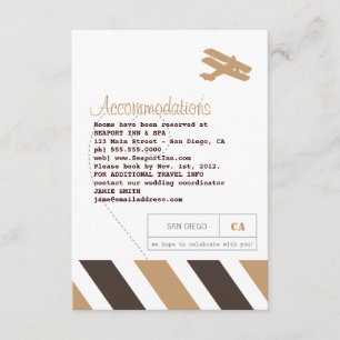 Carte de voyage de par avion et d'insertion