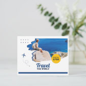 Carte de voyage de vacances (Debout devant)