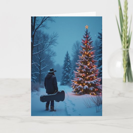 Carte de voyage d'hiver (Devant)