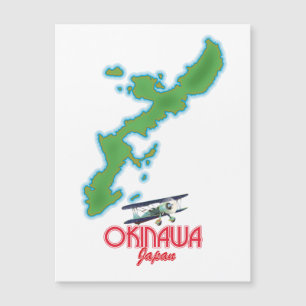 Carte de voyage du Japon d'Okinawa