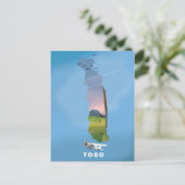 Carte de voyage du Togo (Debout devant)