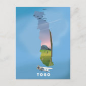 Carte de voyage du Togo (Devant)