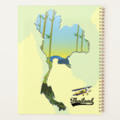 carte de voyage en Thaïlande (Dos)