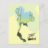 Carte de voyage en Thaïlande (Devant)
