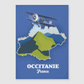 Carte de voyage Occitanie France (Devant)