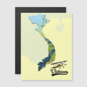 Carte de voyage Vietnam (Devant / Derrière)