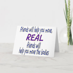 Carte De vrais amis