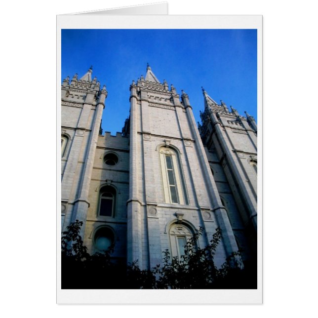 Carte de vue Temple (Devant)