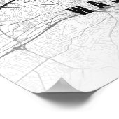 Carte de Washington D.C. Impression d'une affiche (Coin)