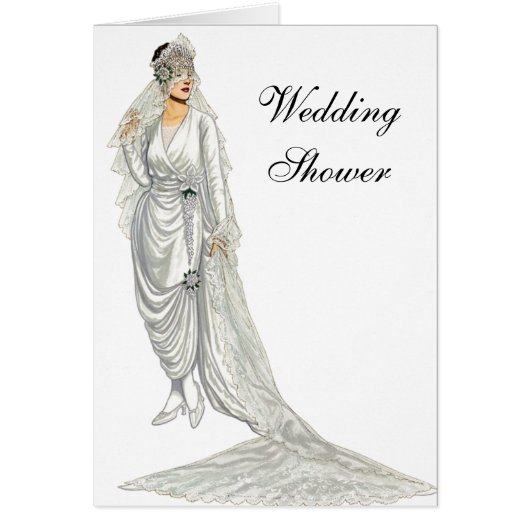 Carte de wedding shower (Devant)