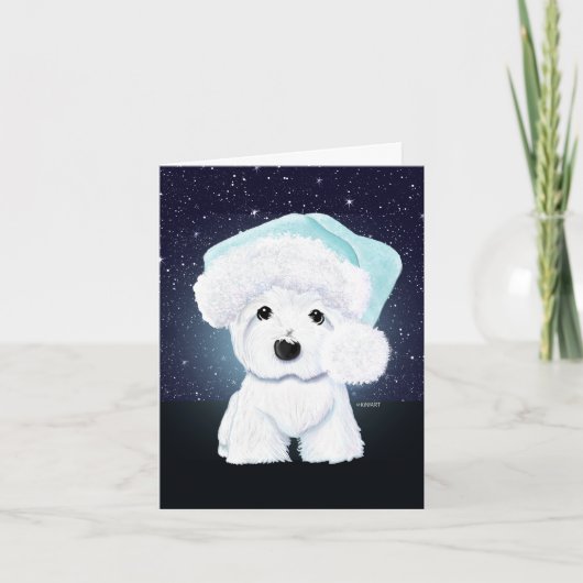 Carte de Westin de Noël (Devant)