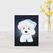 Carte de Westin de Noël (Fleur jaune)