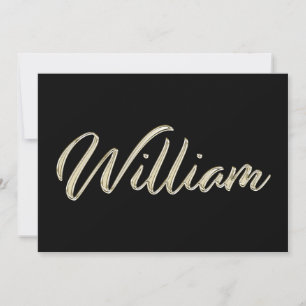 Carte de William White Gold