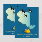 carte de Wrangell St Elias Alaska (Devant / Derrière)