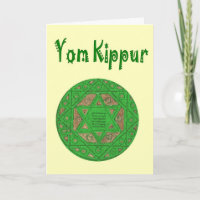 Carte de Yom Kippour