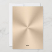 Carte de Yom Kippour Rosh Hashanah Gold l'shanah T (Dos)